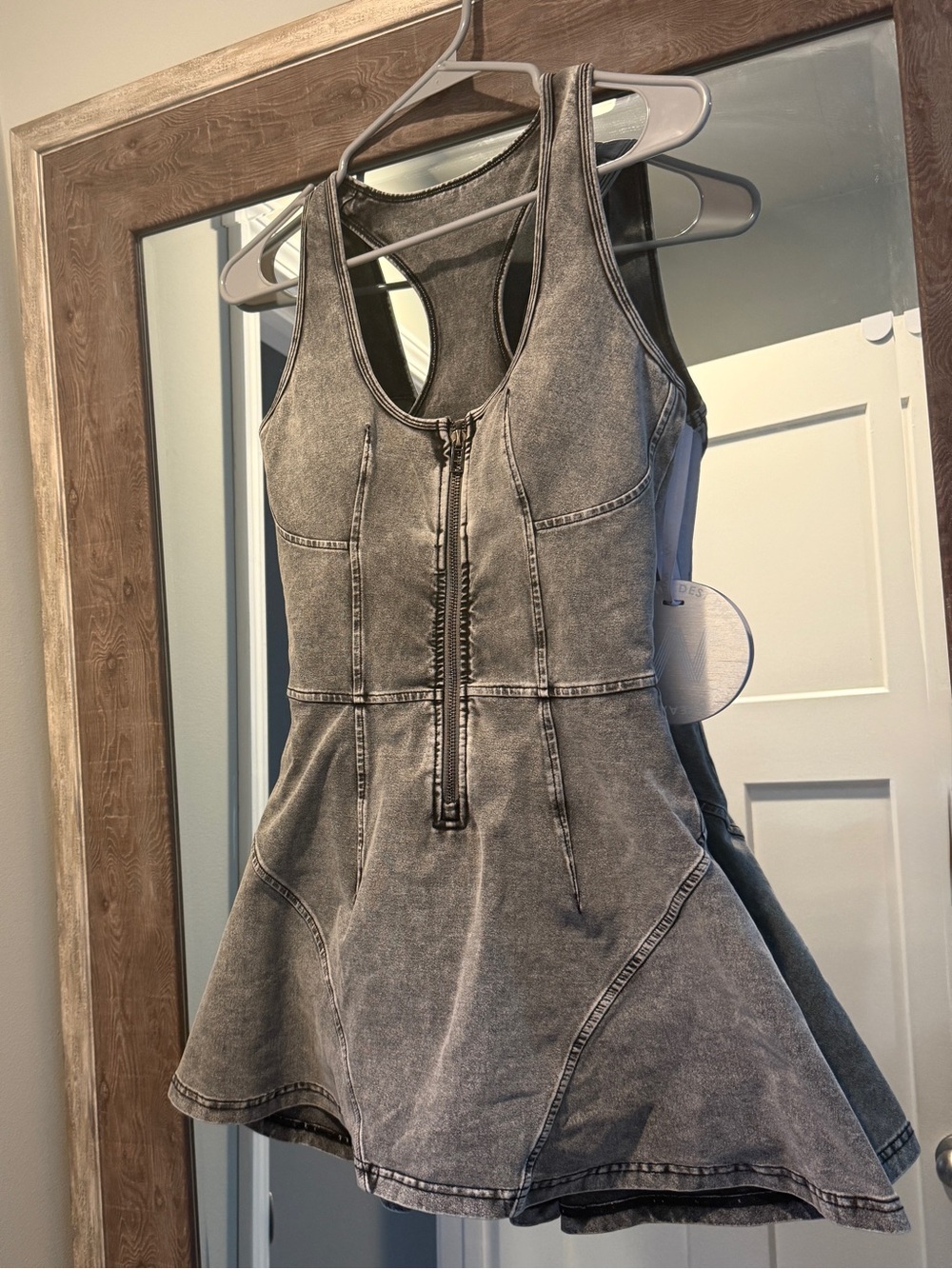 NWT WISKII Beyond Denim Dress | Size S | Taylor Swift Music Video | $149 Retail - Picture 5 of 10
